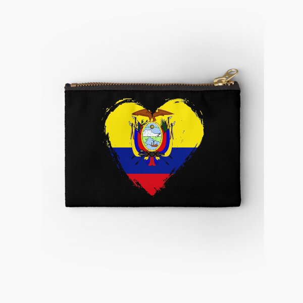 Item preview, Distressed Ecuador Flag Heart EC designed and sold by shitpostee.