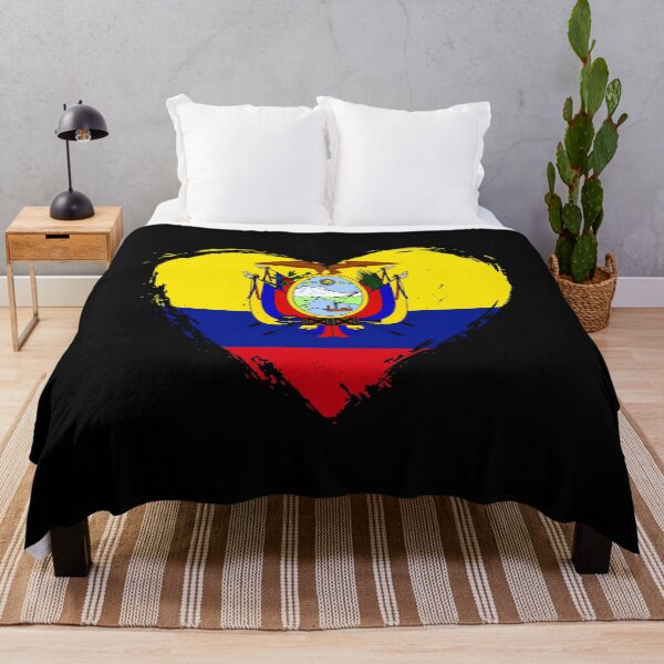 Item preview, Distressed Ecuador Flag Heart EC designed and sold by shitpostee.