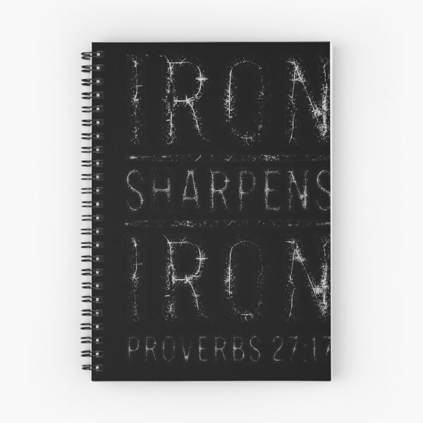 Item preview, Iron Sharpens Iron  | Bible Verse Stickers designed and sold by sidleytetip.
