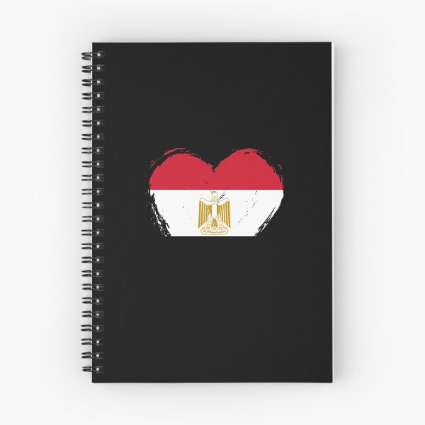 Item preview, Distressed Egypt Flag Heart EG designed and sold by shitpostee.