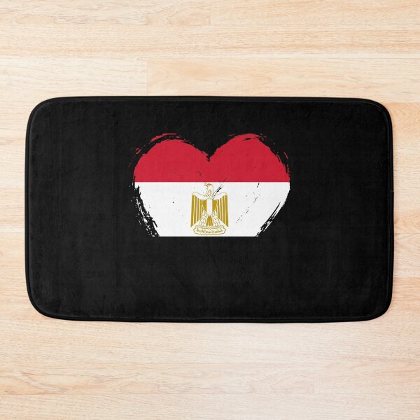 Item preview, Distressed Egypt Flag Heart EG designed and sold by shitpostee.
