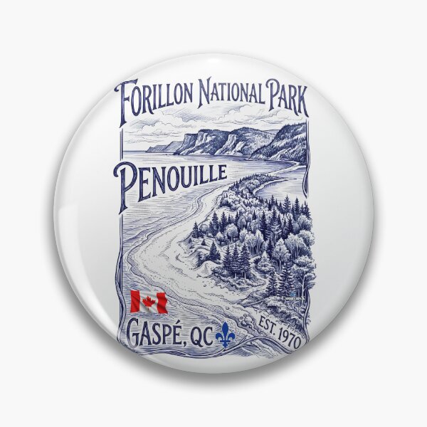 Item preview, Penouille Forillon National Park Sketch designed and sold by EvergreenPark - Tee Studio.
