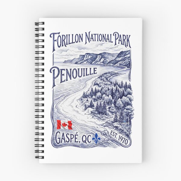 Item preview, Penouille Forillon National Park Sketch designed and sold by EvergreenPark - Tee Studio.