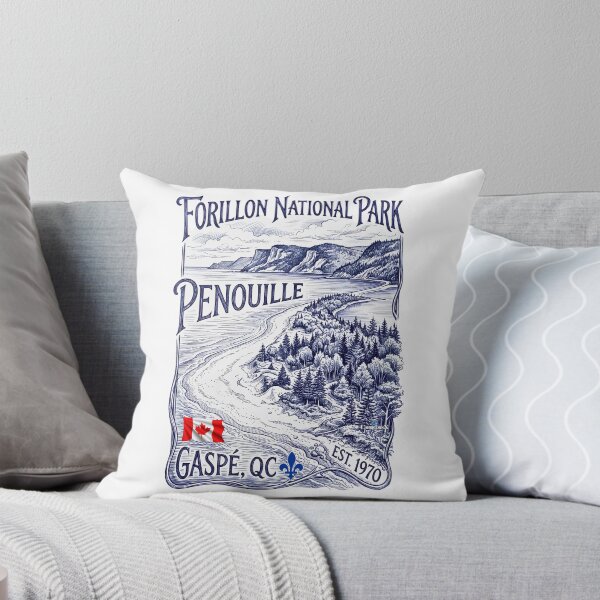 Item preview, Penouille Forillon National Park Sketch designed and sold by EvergreenPark - Tee Studio.