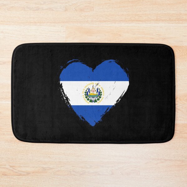Item preview, Distressed El Salvador Flag Heart SV designed and sold by shitpostee.