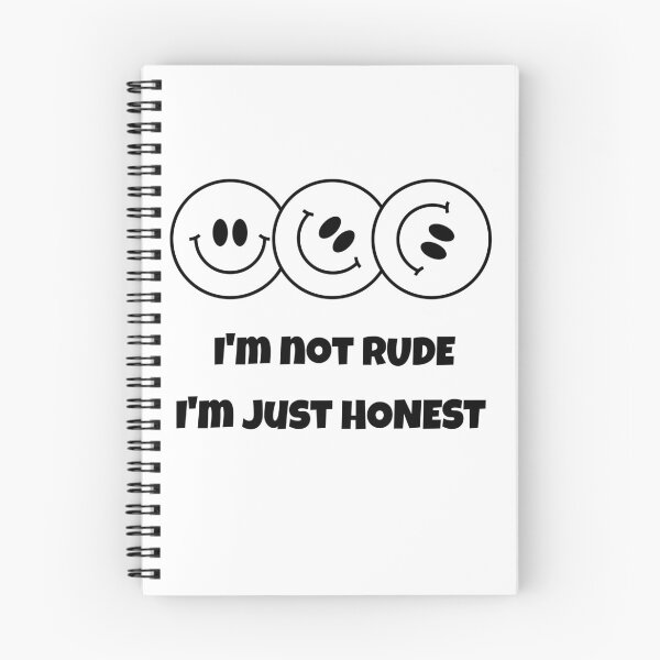 Item preview, I'm not rude, I'm just honest designed and sold by CreationsbYKz.