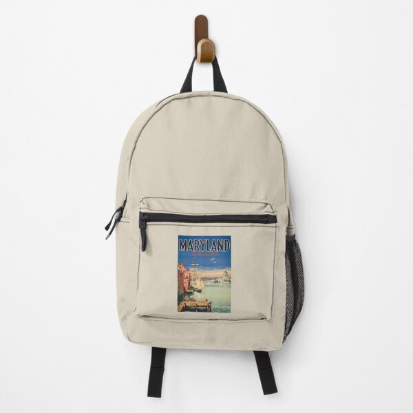 Item preview, Maryland Annapolis Painterly Illustration Travel Art Vintage designed and sold by KrisSidDesigns.
