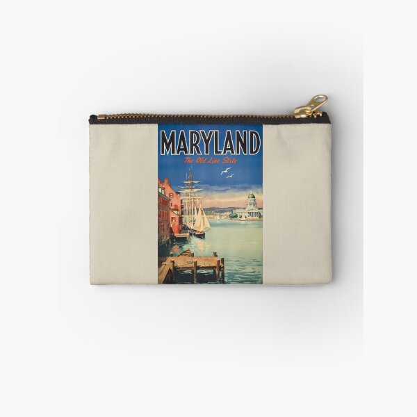 Item preview, Maryland Annapolis Painterly Illustration Travel Art Vintage designed and sold by KrisSidDesigns.