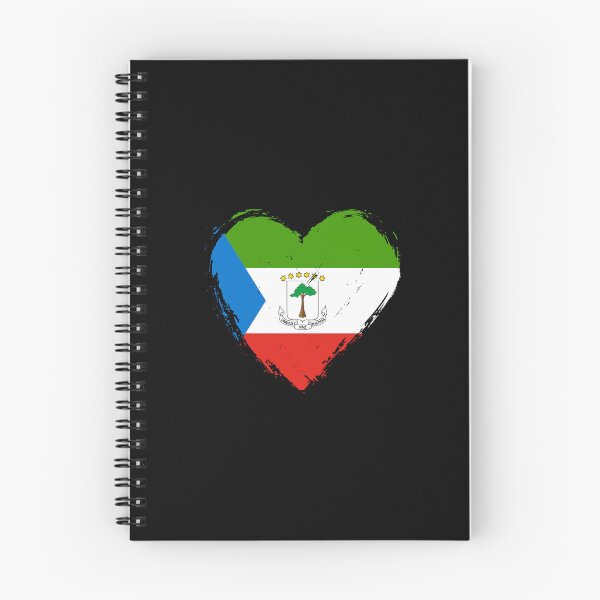 Item preview, Distressed Equatorial Guinea Flag Heart GQ designed and sold by shitpostee.