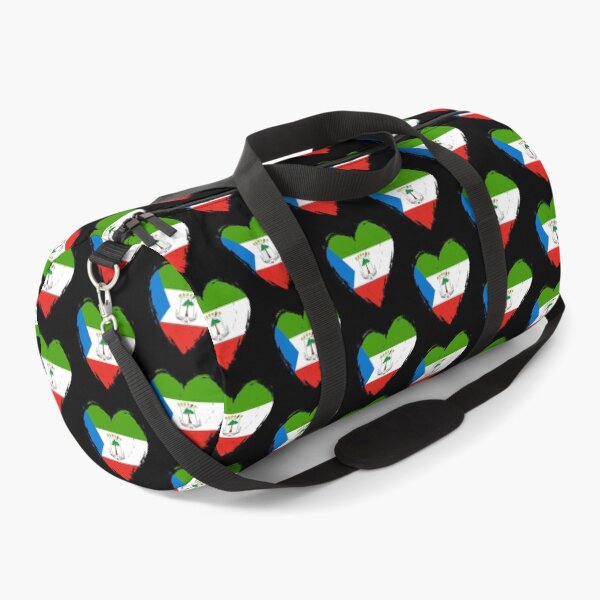 Item preview, Distressed Equatorial Guinea Flag Heart GQ designed and sold by shitpostee.