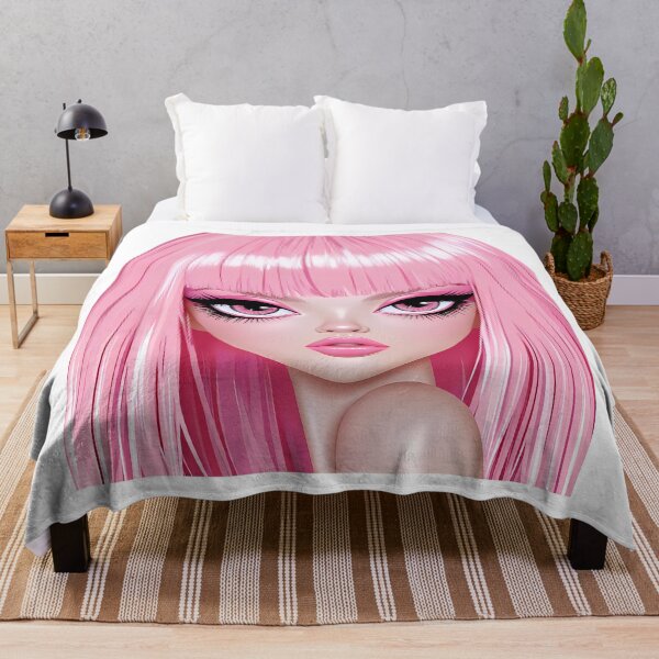 Item preview, Glam Pink Fashion Doll designed and sold by Retro Whimsy.