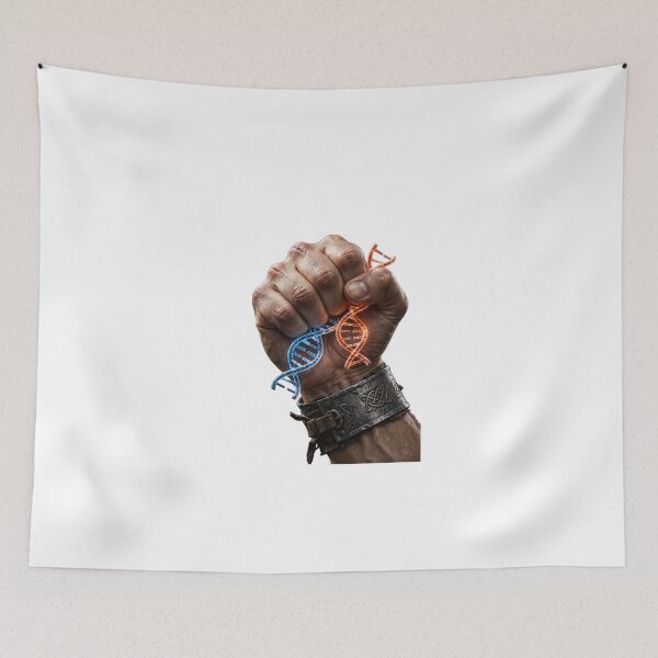 Item preview, Crushing the Red Pill Blue Pill DNA - Break Your Genetics designed and sold by Humbert1601.