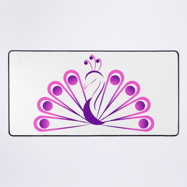 Item preview, Softened Purple and Pink Peacock designed and sold by Risa-C.