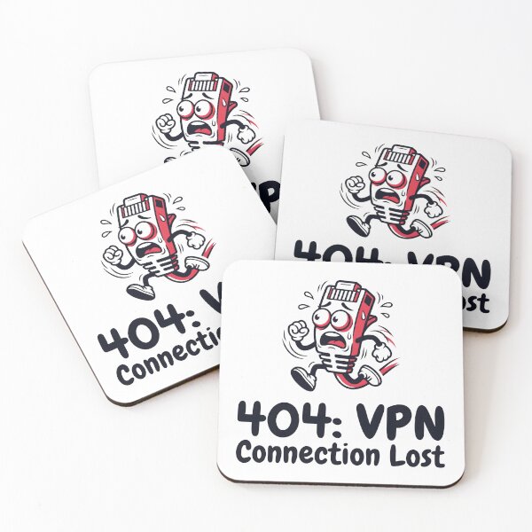Item preview, 404: VPN Connection Lost designed and sold by Brain Fog Lab.