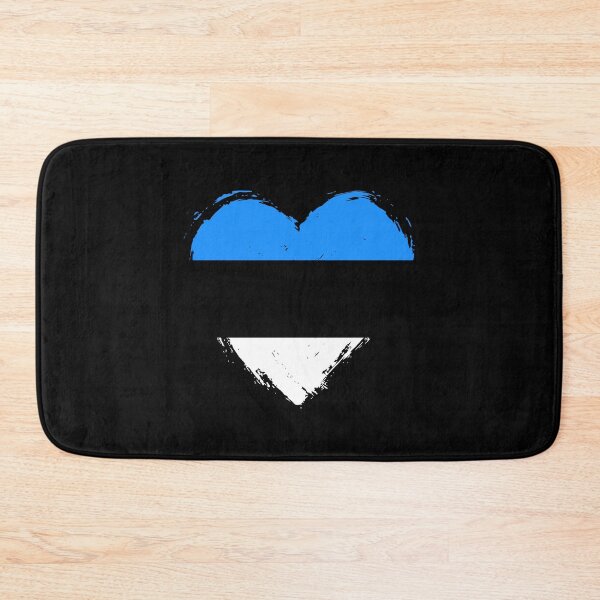 Item preview, Distressed Estonia Flag Heart EE designed and sold by shitpostee.