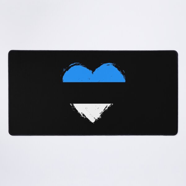 Item preview, Distressed Estonia Flag Heart EE designed and sold by shitpostee.