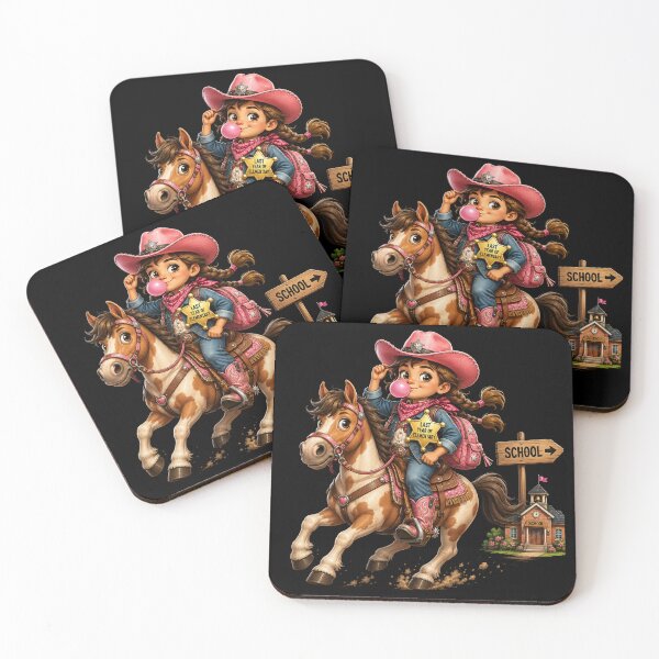 Item preview, First Day of My Last Year in Elementary,New Cowgirl In Town Last Year Of Elementary Riding Horse Pink designed and sold by Crystal-Tree.