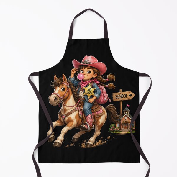 Item preview, First Day of My Last Year in Elementary,New Cowgirl In Town Last Year Of Elementary Riding Horse Pink designed and sold by Crystal-Tree.