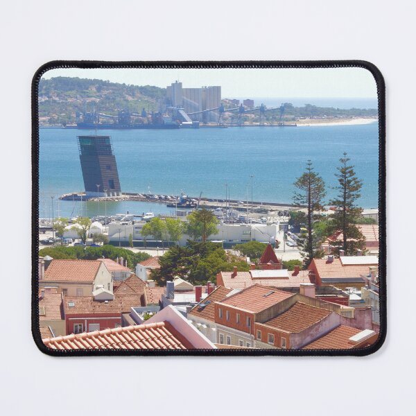Item preview, entrada da barra. Tejo river. Lisbon. Portugal designed and sold by Tereza Pilar Art.