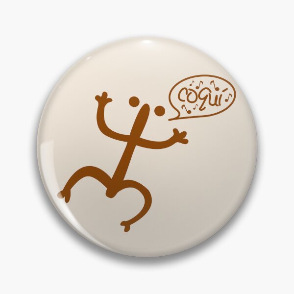 Item preview, Puerto Rico Coqui Taino Singing Brown Tainos Symbols designed and sold by byDarling.