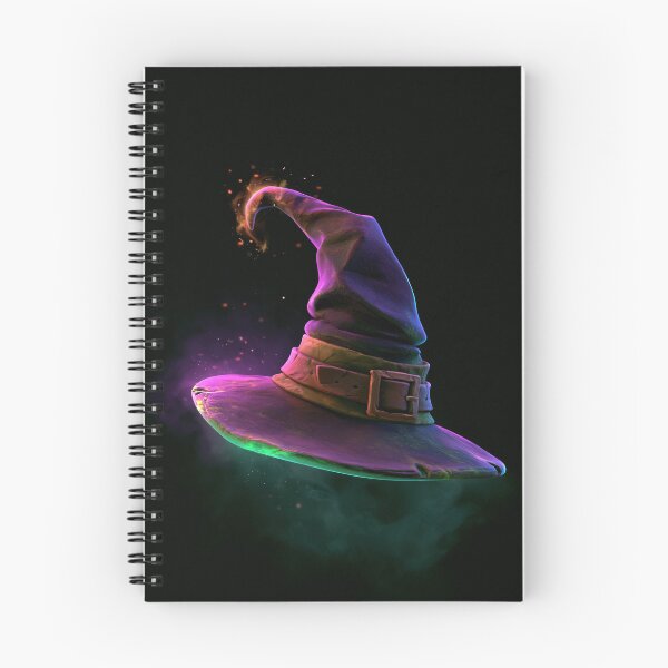 Item preview, Witchy Halloween Hat Glowing Violet and Green designed and sold by FrostyFrisby.