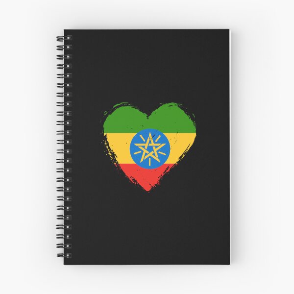 Item preview, Distressed Ethiopia Flag Heart ET designed and sold by shitpostee.