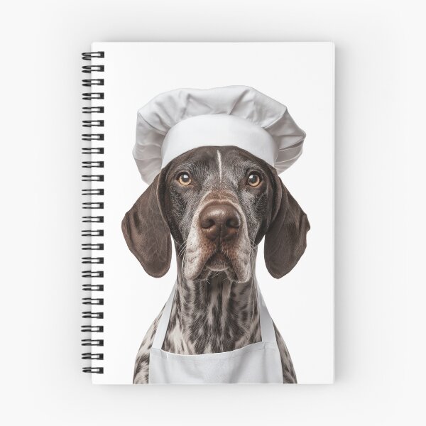 Item preview, Pointer Chef Dog Funny Cooking Apron Hat Cute Pet Portrait designed and sold by LazyOwlStore.