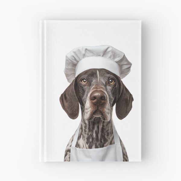 Item preview, Pointer Chef Dog Funny Cooking Apron Hat Cute Pet Portrait designed and sold by LazyOwlStore.