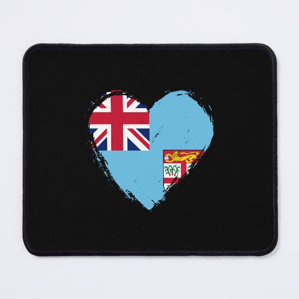 Item preview, Distressed Fiji Flag Heart FJ designed and sold by shitpostee.