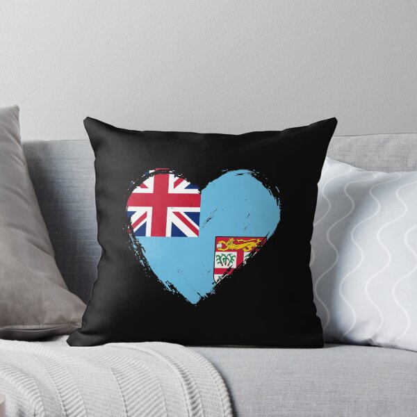 Item preview, Distressed Fiji Flag Heart FJ designed and sold by shitpostee.