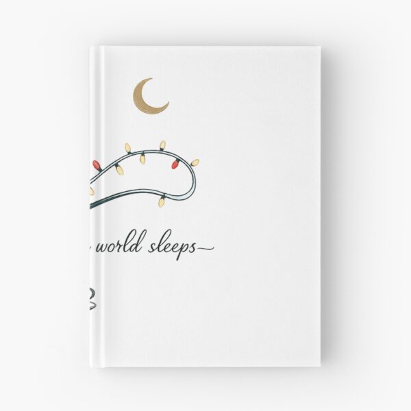 Item preview, I Watch While World Sleeps Nurse Christmas Night Shift Stethoscope Lights Coffee Healthcare designed and sold by Velustro Shop.