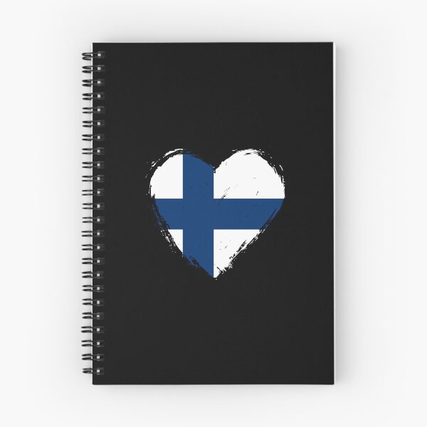 Item preview, Distressed Finland Flag Heart FI designed and sold by shitpostee.