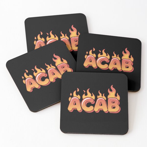 Item preview, ACAB - Leftist Anti Police Protest Sticker designed and sold by LoFizzy.