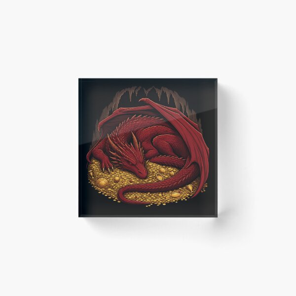 Item preview, smaug The Dragon’s Hoard hobbit  designed and sold by Slame Graphic Studio.