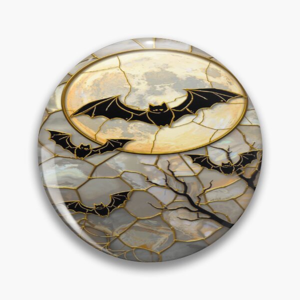 Item preview, Gothic Bats Golden Moon designed and sold by BriSher.