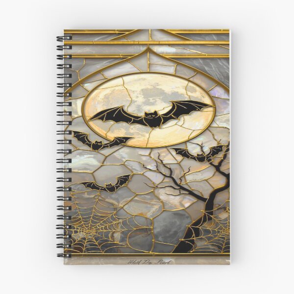 Item preview, Gothic Bats Golden Moon designed and sold by BriSher.