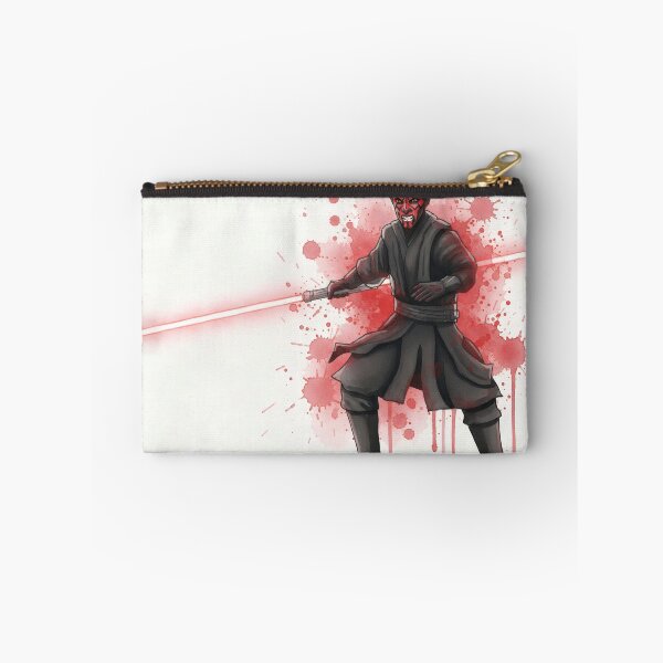 Item preview, Darth Maul Fan Art – Sith Watercolor Red Lightsaber Design – Star Wars Inspired Dark Side Artwork designed and sold by WaveAcuarela.