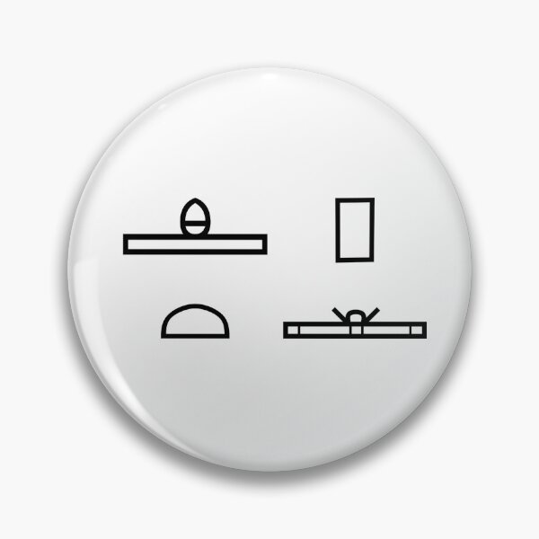 Item preview, Peace in Ancient Egyptian Hieroglyphs – Htpw designed and sold by ModernAncients.