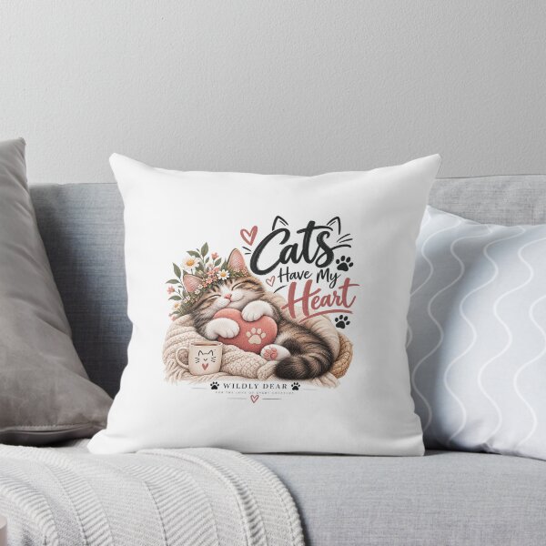 Item preview, Cats Have My Heart designed and sold by WILDLY DEAR.