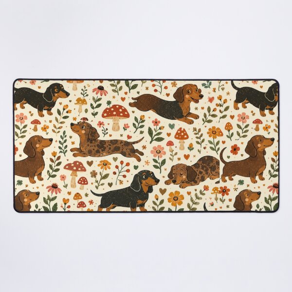 Item preview, Cute Dog Folk Art Whimsical Dog Design designed and sold by Petsthetic.