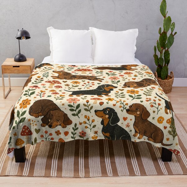 Item preview, Cute Dog Folk Art Whimsical Dog Design designed and sold by Petsthetic.