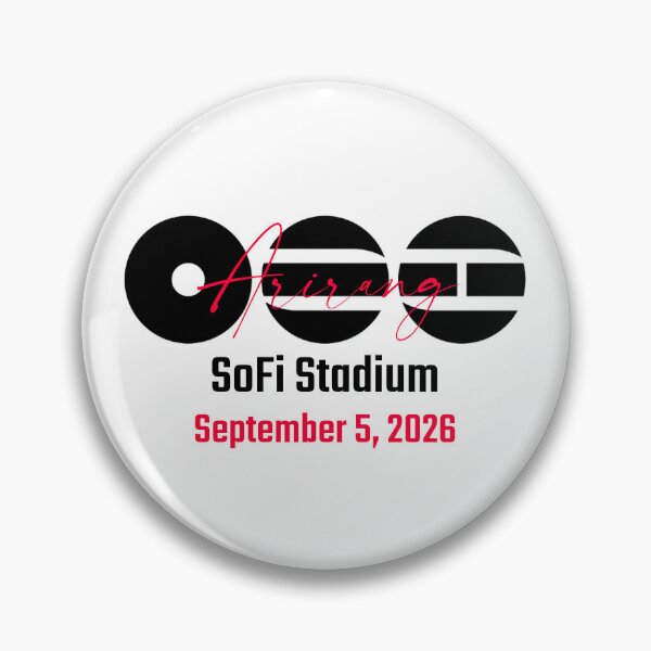 Item preview, BTS Arirang World Tour SoFi Stadium D3 designed and sold by MochiNelly Designs.