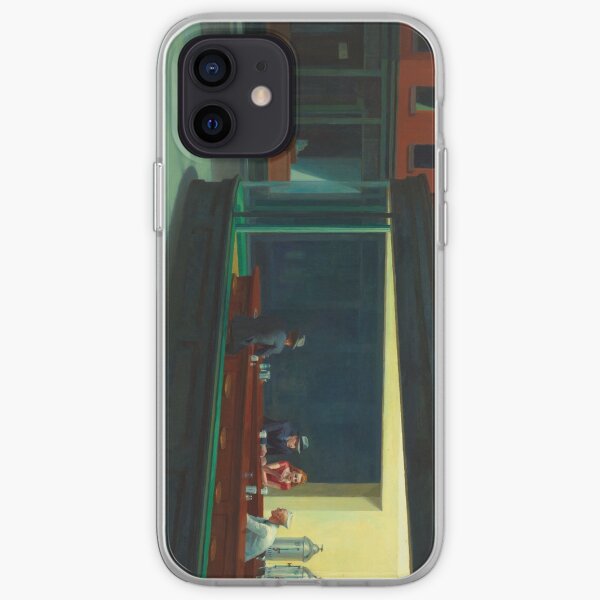 Nighthawks par Edward Hopper Coque souple iPhone