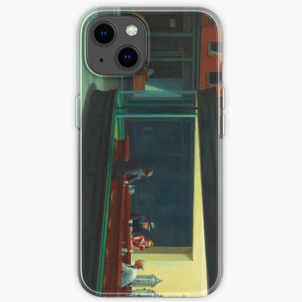 Nachtschwärmer von Edward Hopper iPhone Flexible Hülle