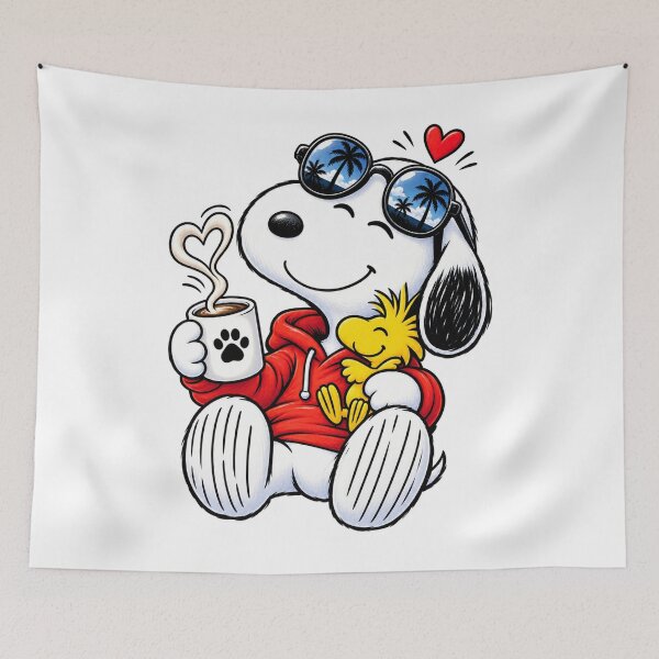 Item preview, Snoopy’s Cozy Coffee Cuddle designed and sold by Side Quest Co..