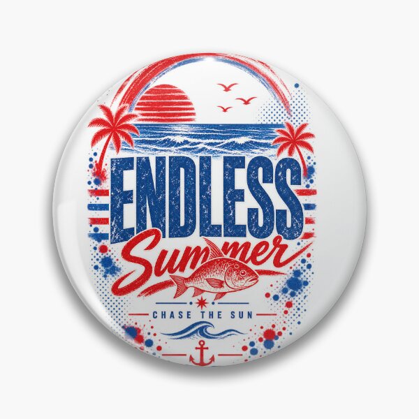 Item preview, Endless Summer Beach Vintage Design designed and sold by NucciCollective.