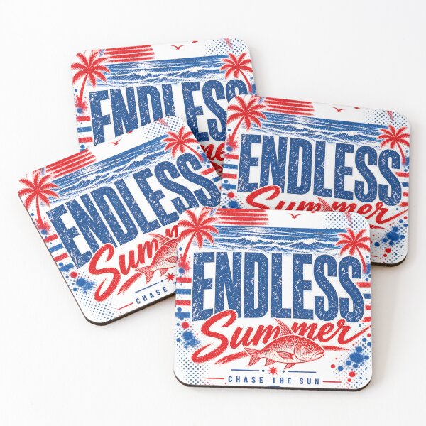 Item preview, Endless Summer Beach Vintage Design designed and sold by NucciCollective.