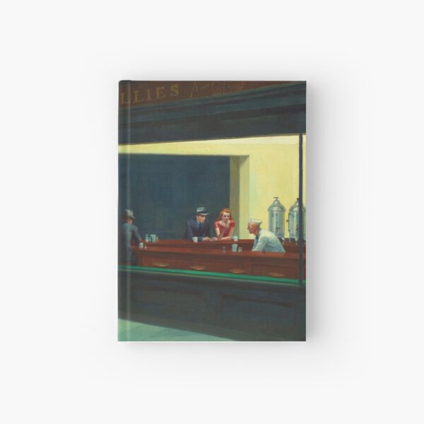 Nighthawks by Edward Hopper Hardcover Journal