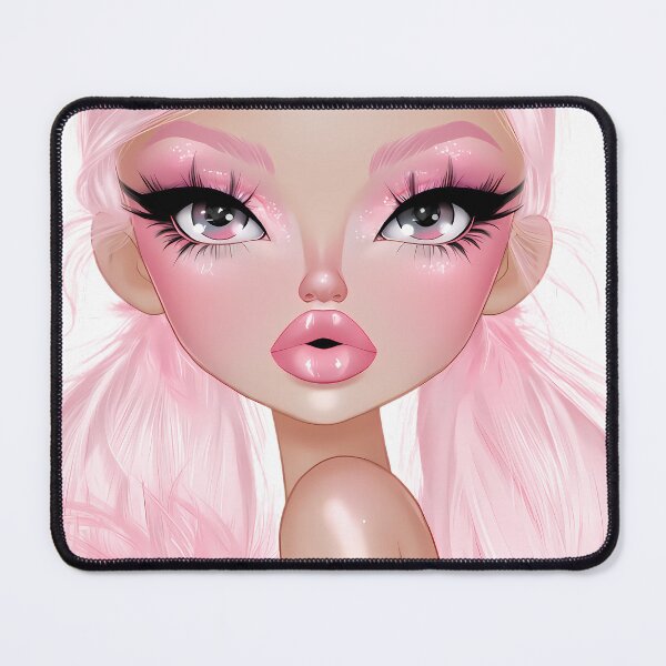Item preview, Glam Pink Fashion Doll designed and sold by Retro Whimsy.