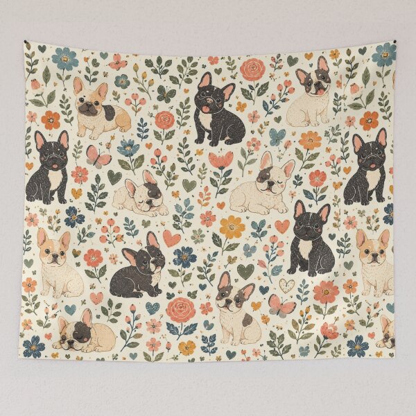 Item preview, Cute Dog Folk Art Whimsical Dog Design designed and sold by Petsthetic.